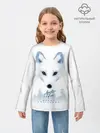 Детский лонгслив / Полярная Лиса