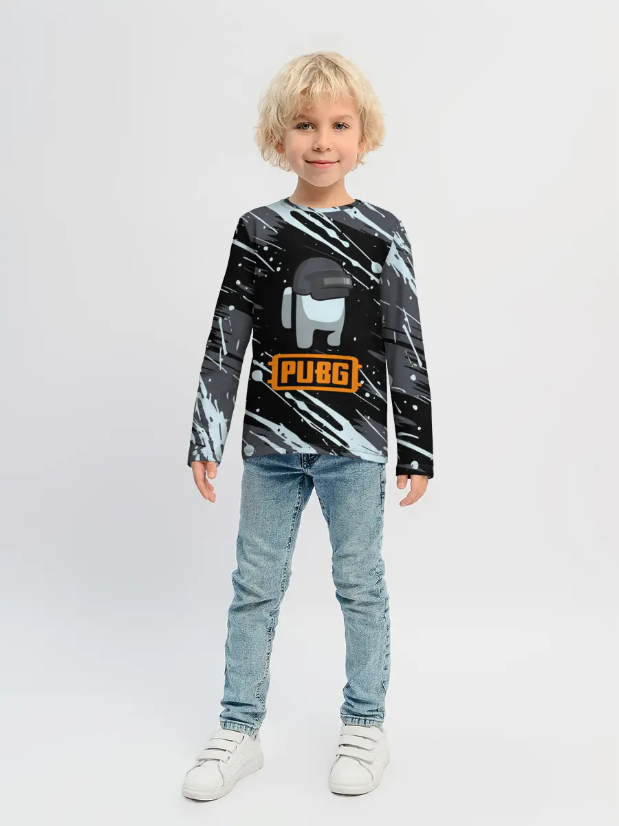 Детский лонгслив / Battle Royale - PUBG.