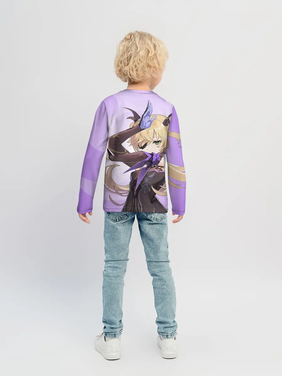 Детский лонгслив / GENSHIN IMPACT, ФИШЛЬ