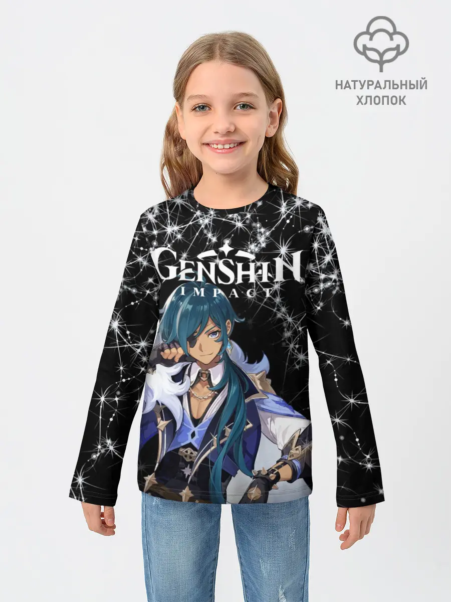 Детский лонгслив / enshin Impact