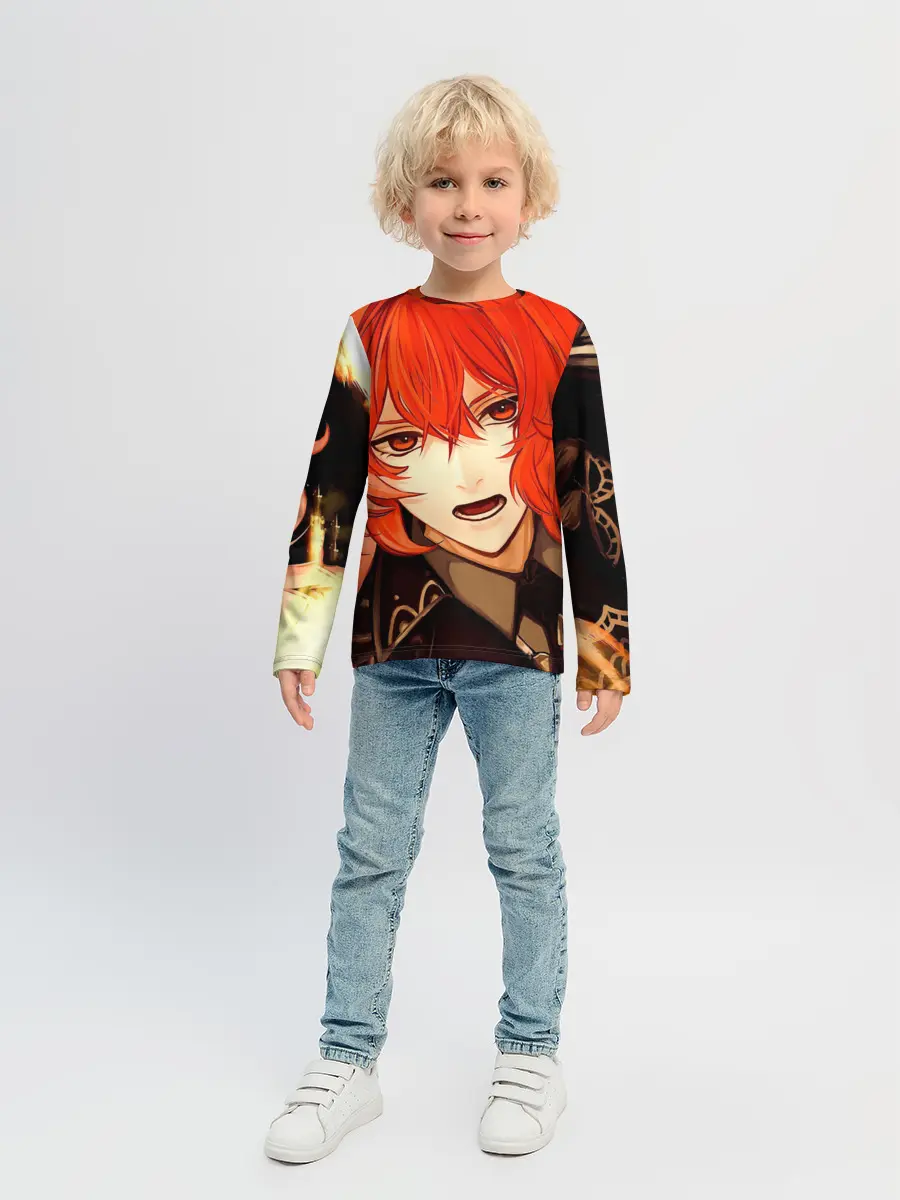 Детский лонгслив / GENSHIN IMPACT DILUC