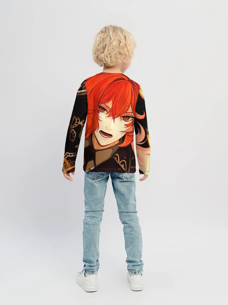 Детский лонгслив / GENSHIN IMPACT DILUC