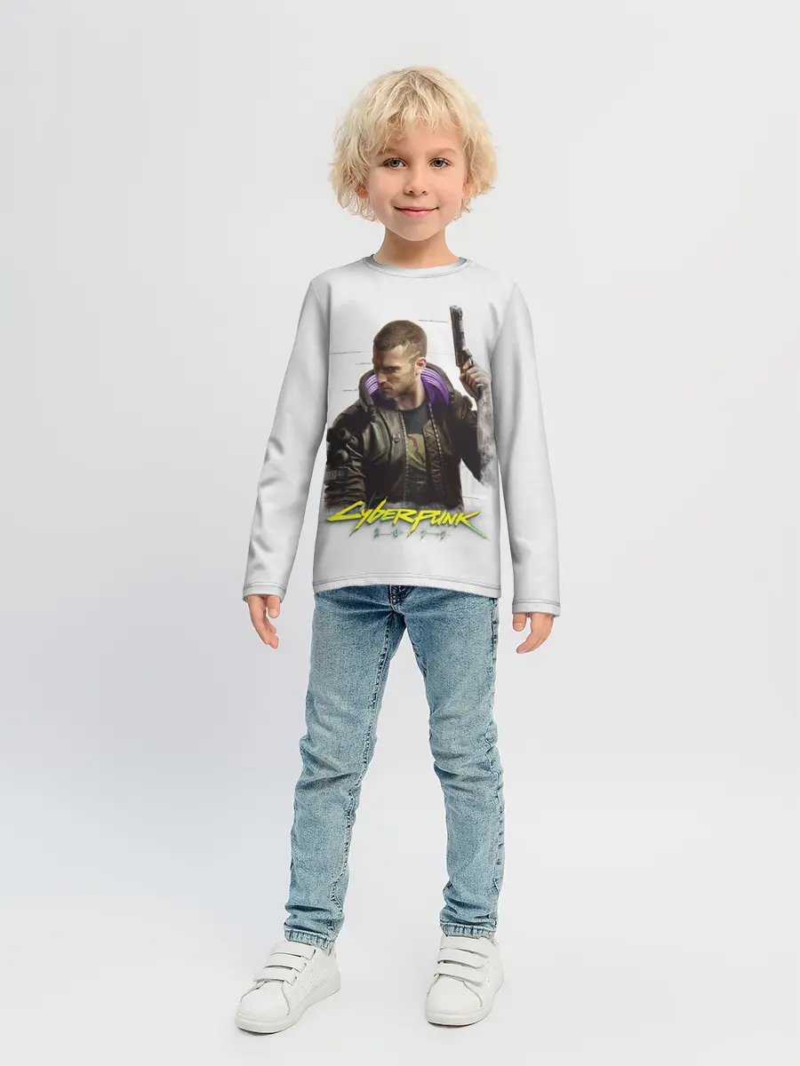 Детский лонгслив / Киберпанк 2077