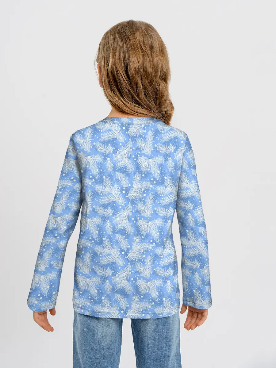 Детский лонгслив / Новый Год