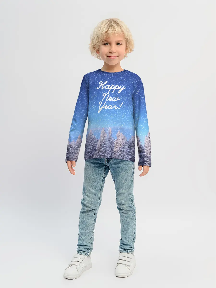 Детский лонгслив / Happy New Year