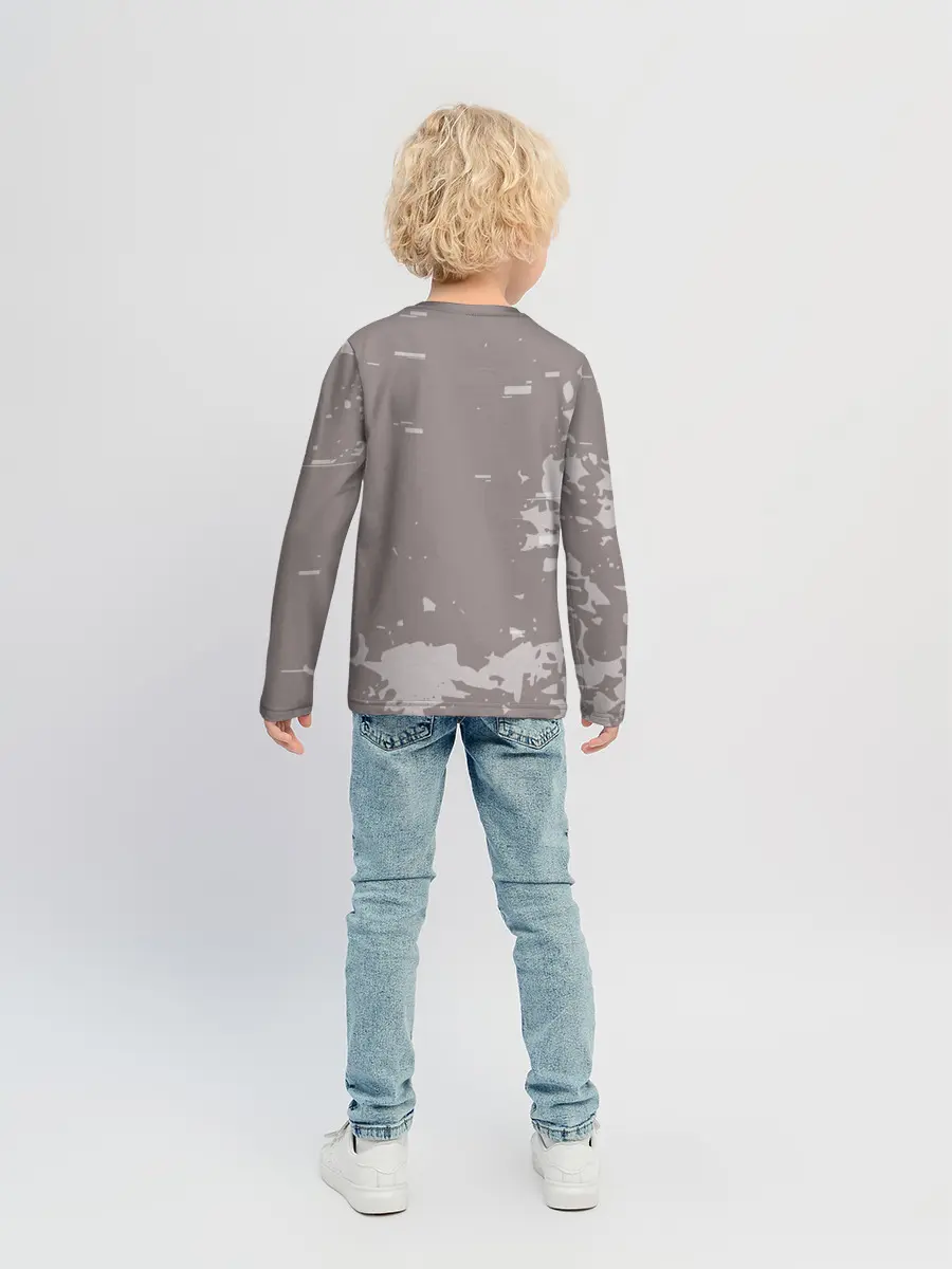 Детский лонгслив / Genshin Impact - Zhongli