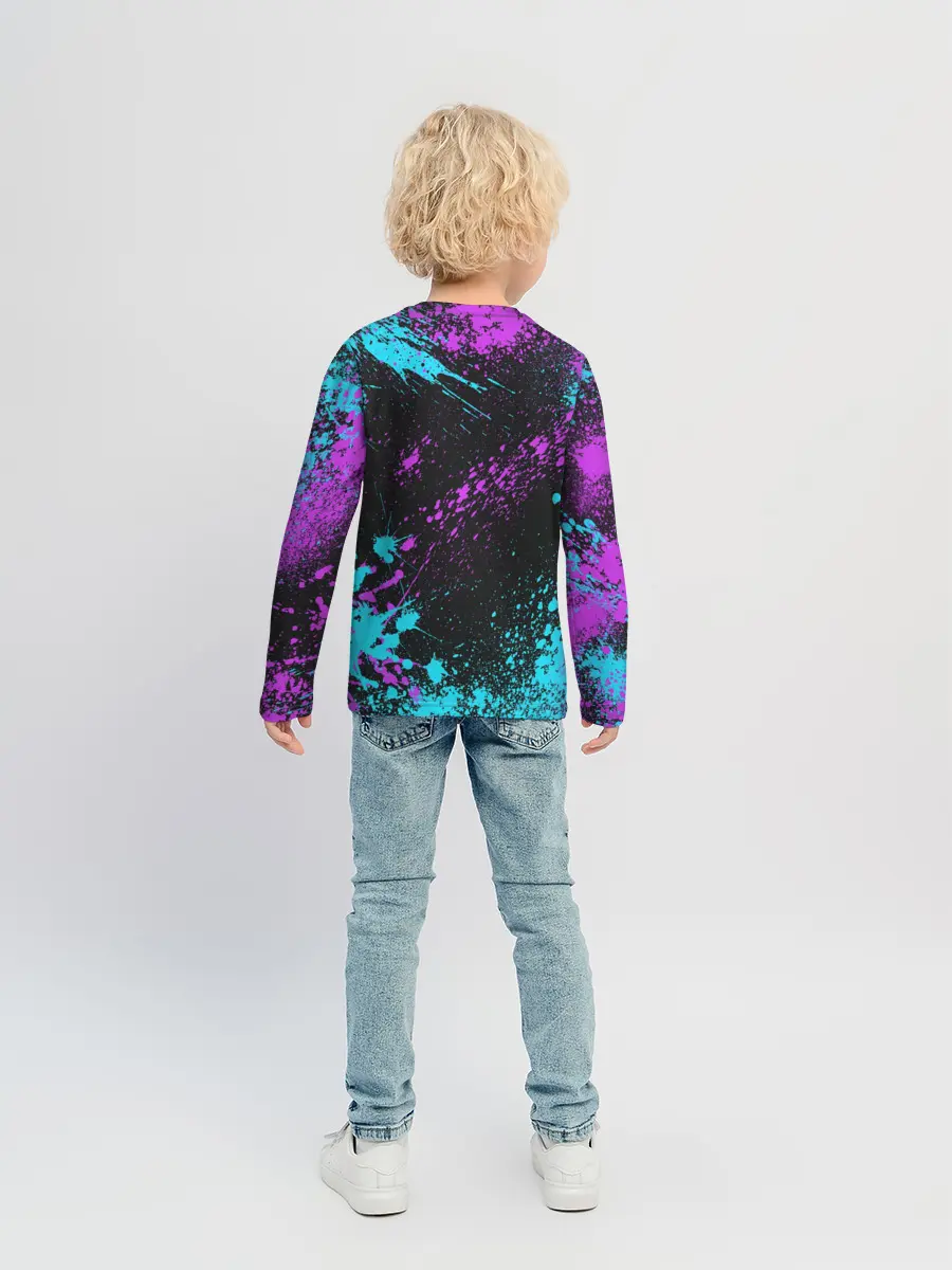 Детский лонгслив / Siren Head - Ultra Glitch