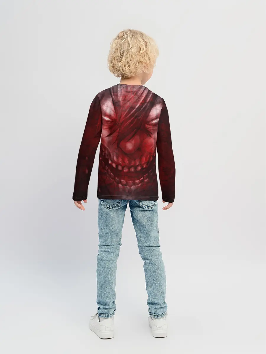 Детский лонгслив / Эрен Йегер или Титан?