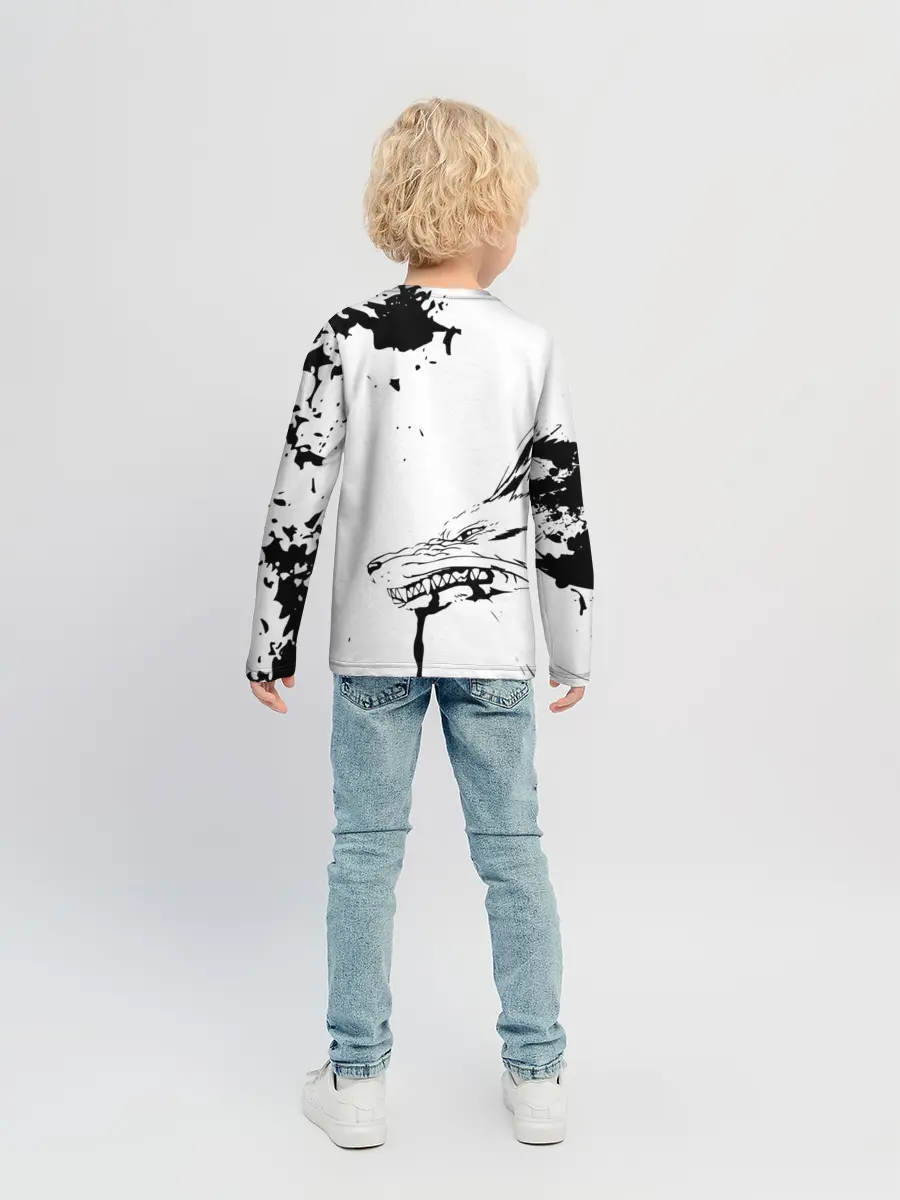 Детский лонгслив / Dragon Haku