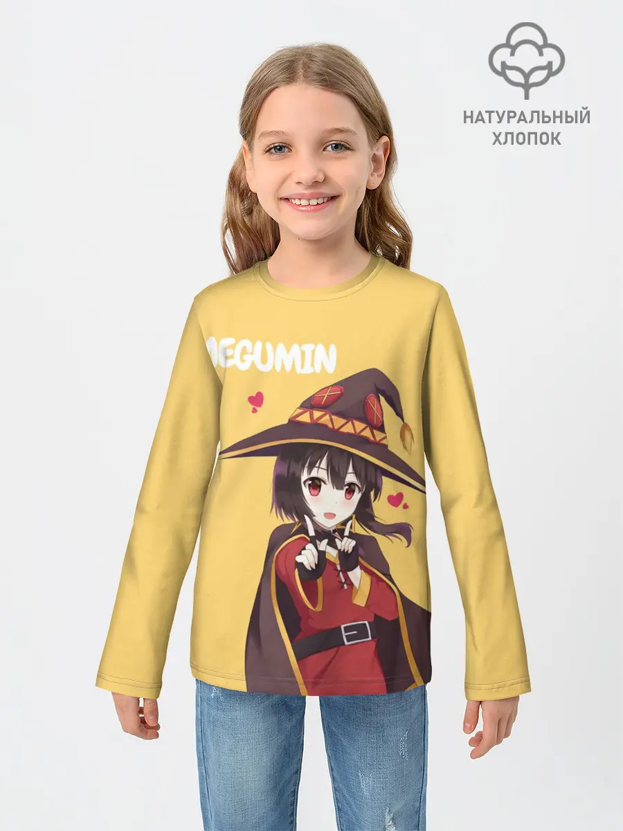 Детский лонгслив / Megumin ноу ноу