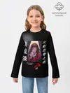 Детский лонгслив / Аниме Школьница с Иенроглифами