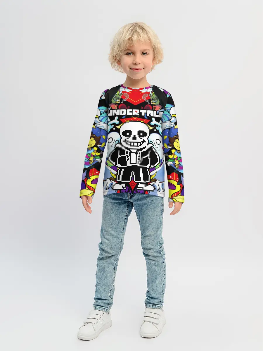 Детский лонгслив / UNDERTALE