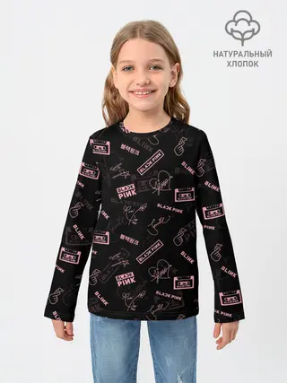 Детский лонгслив / BLACKPINK