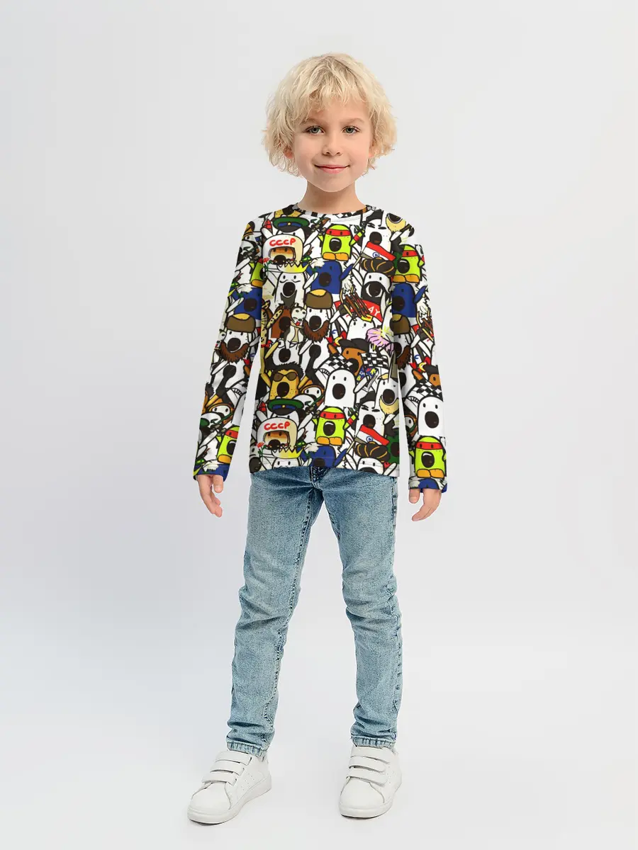 Детский лонгслив / НИЧОСИ