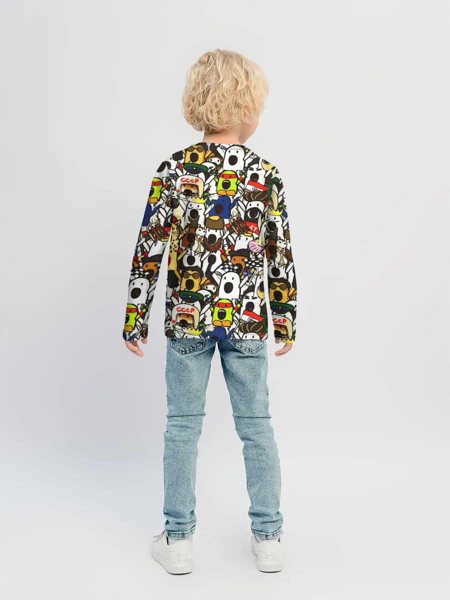 Детский лонгслив / НИЧОСИ