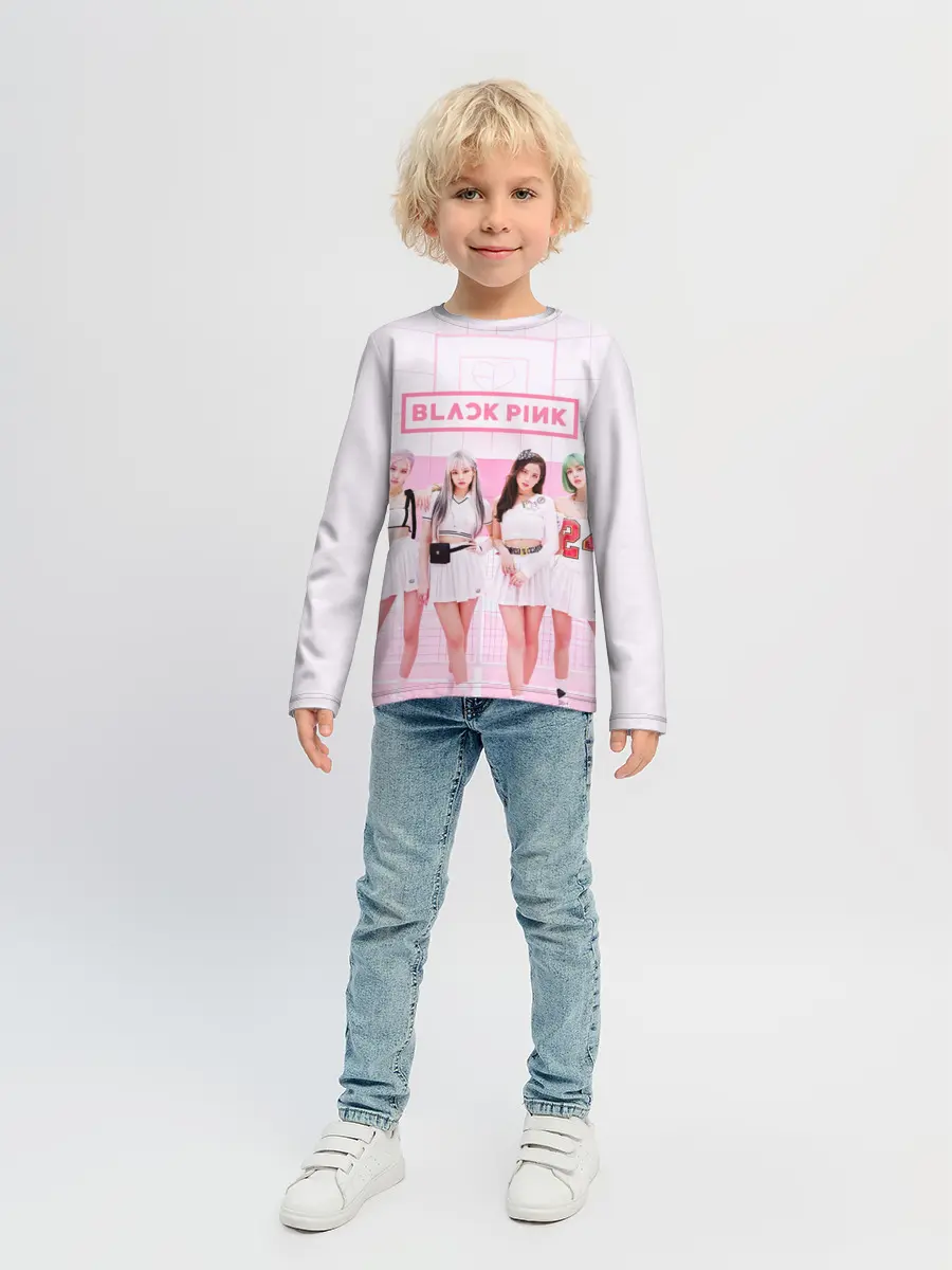 Детский лонгслив / BLACKPINK