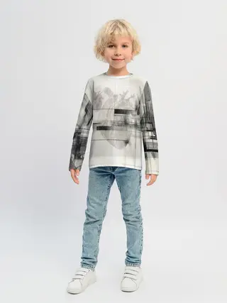 Детский лонгслив / Концептуальное сердце.