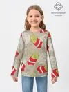 Детский лонгслив / Фастфуд - Картошка фри