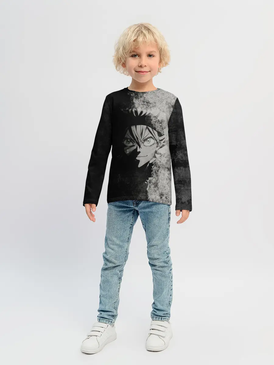 Детский лонгслив / Аста во тьме