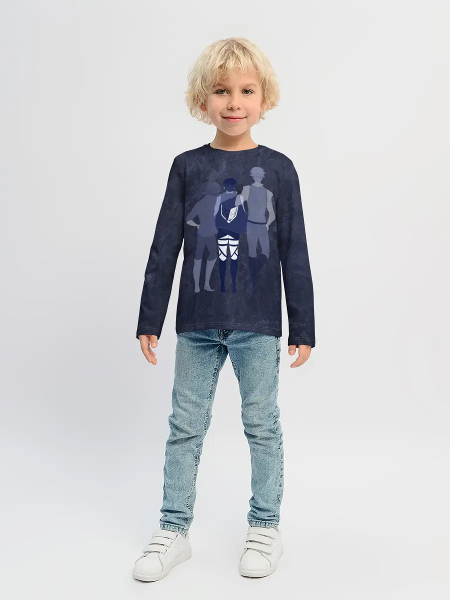Детский лонгслив / AOT три силуэта