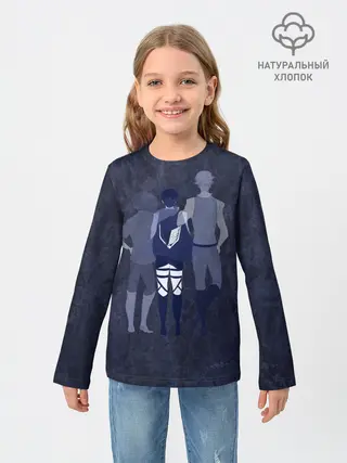 Детский лонгслив / AOT три силуэта