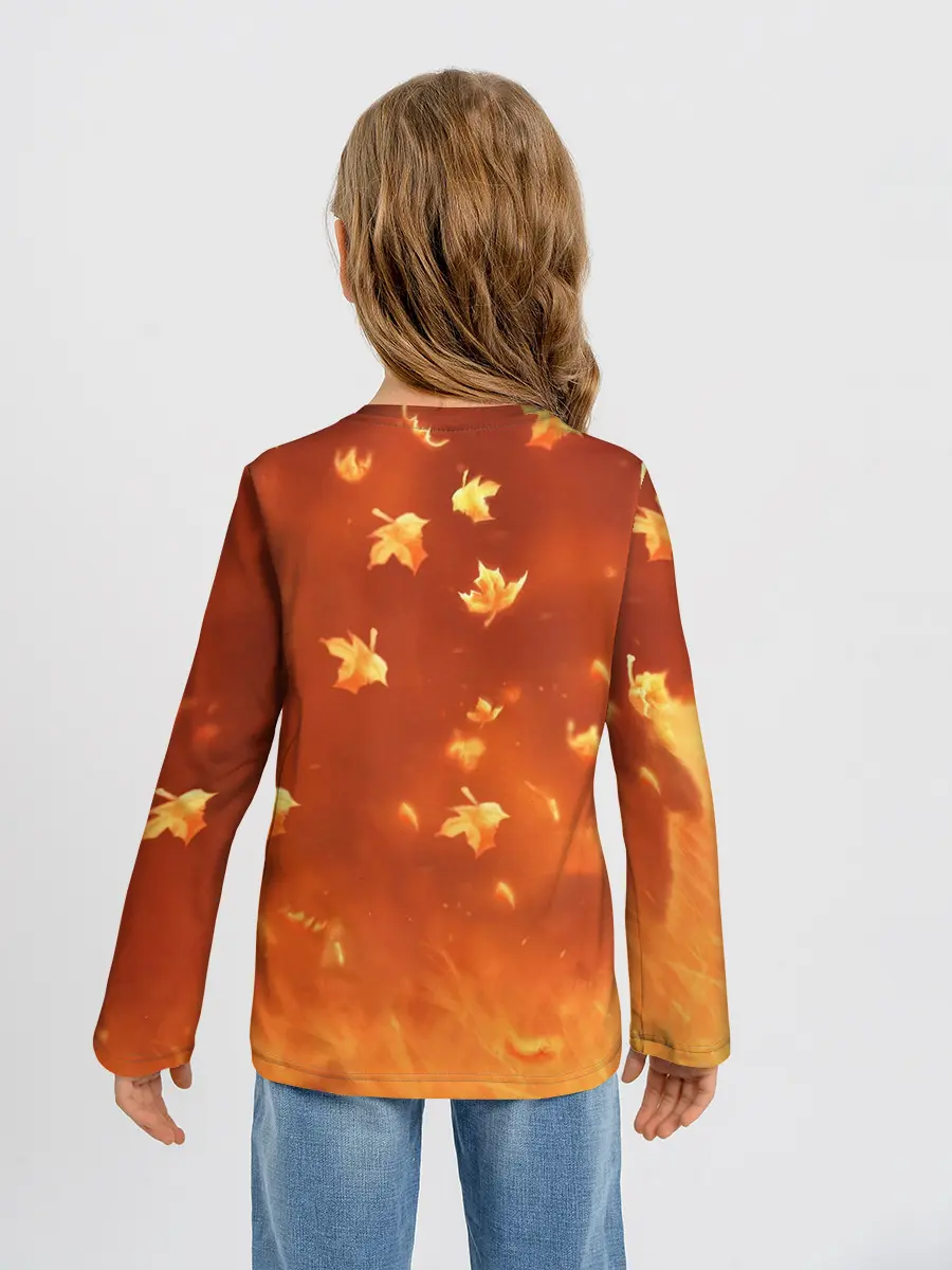 Детский лонгслив / Лисенок