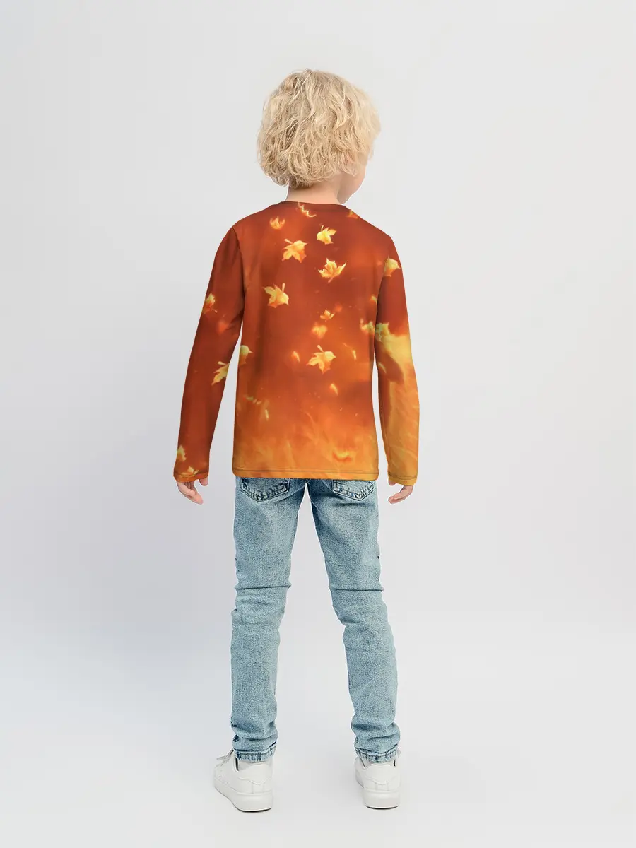 Детский лонгслив / Лисенок