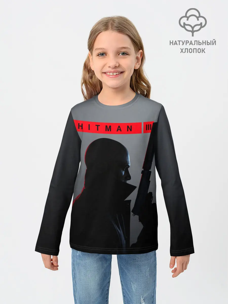 Детский лонгслив / Hitman III