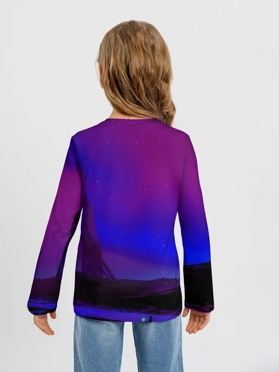 Детский лонгслив / Сказочный волк