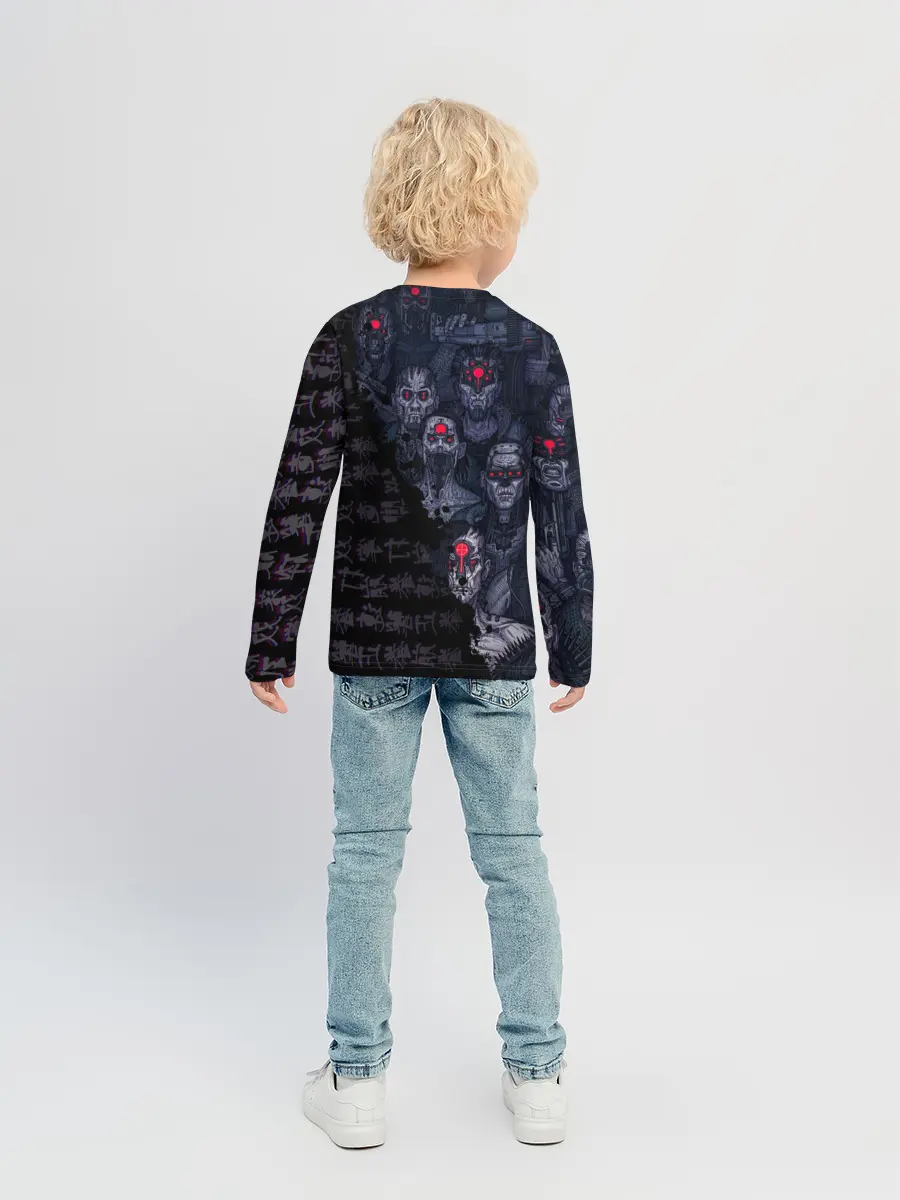 Детский лонгслив / Cyberpunk 2077