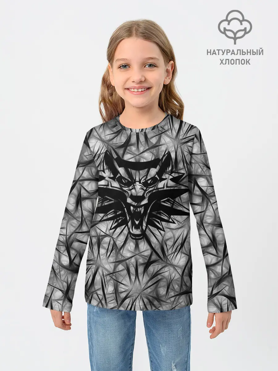 Детский лонгслив / The Witcher