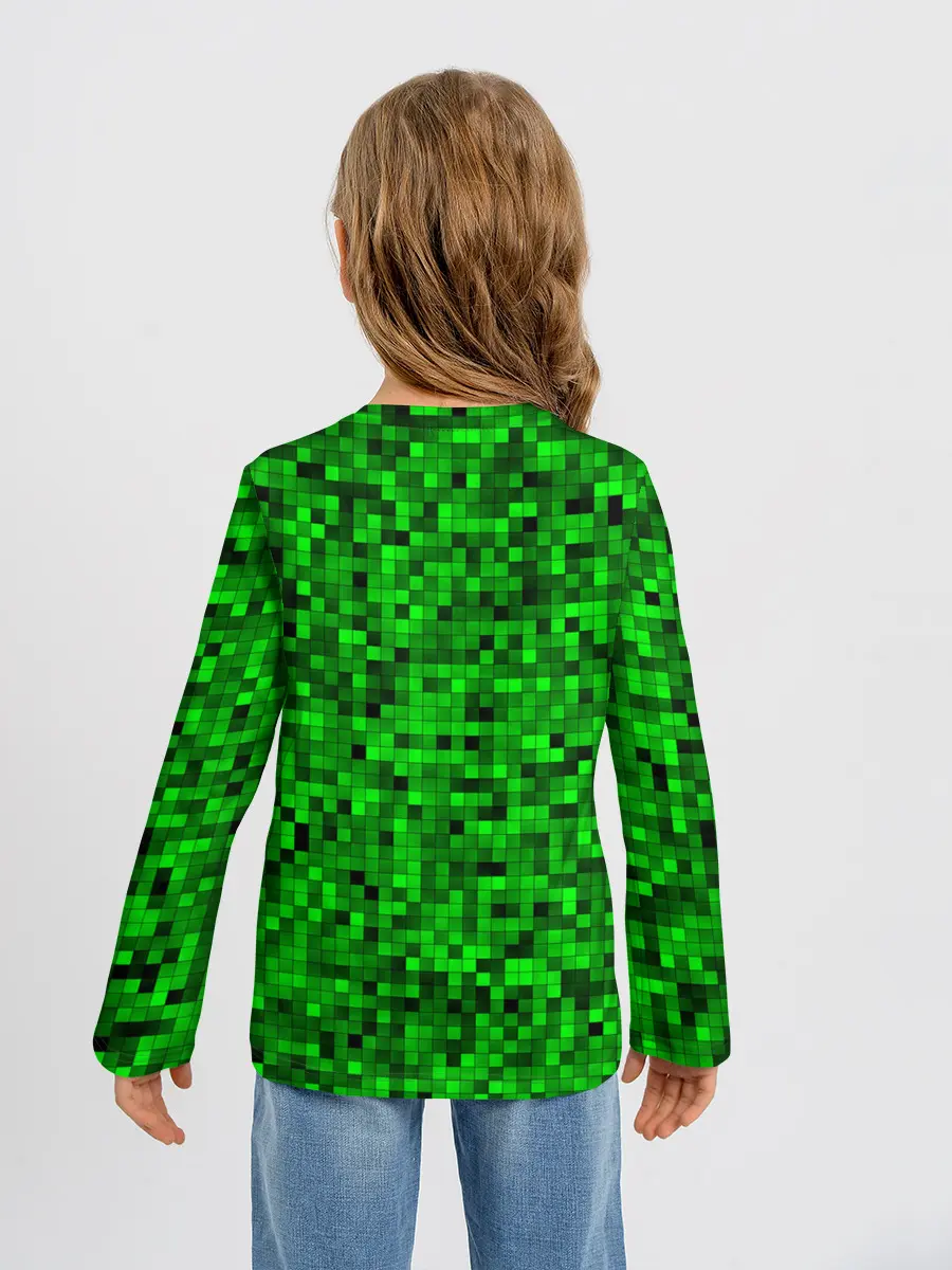 Детский лонгслив / Minecraft