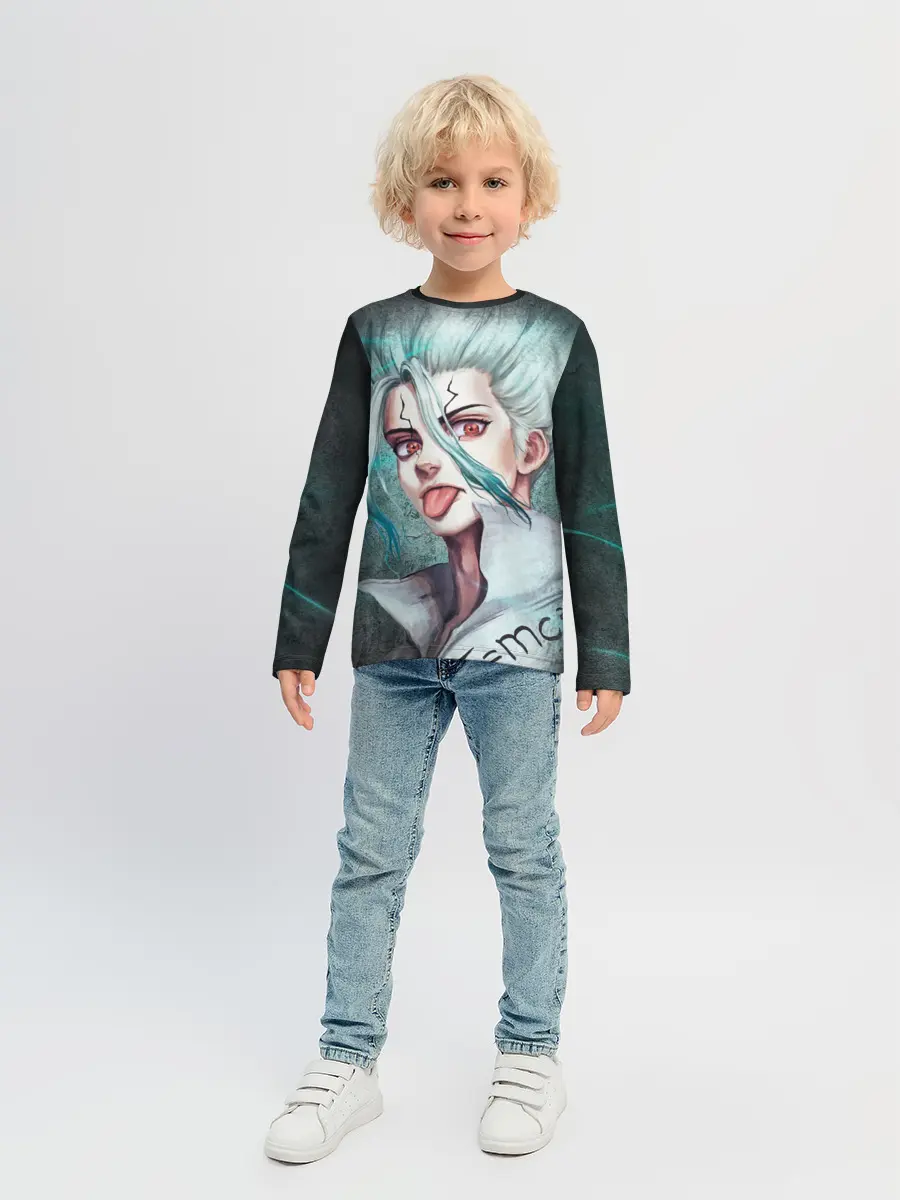 Детский лонгслив / Доктор Стоун