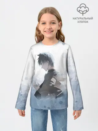 Детский лонгслив / Yuno Black Clover