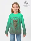 Детский лонгслив / сова ловец снов