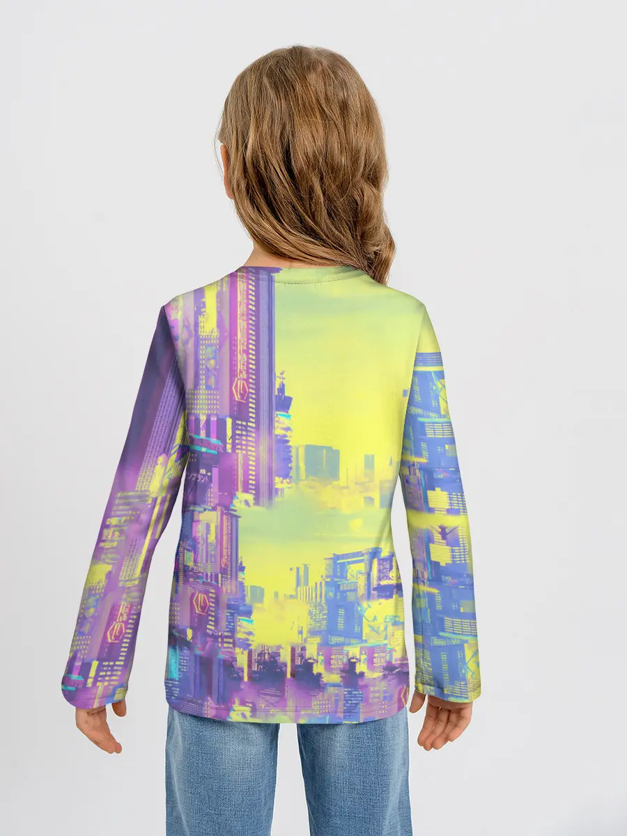 Детский лонгслив / Cyberpunk 2077