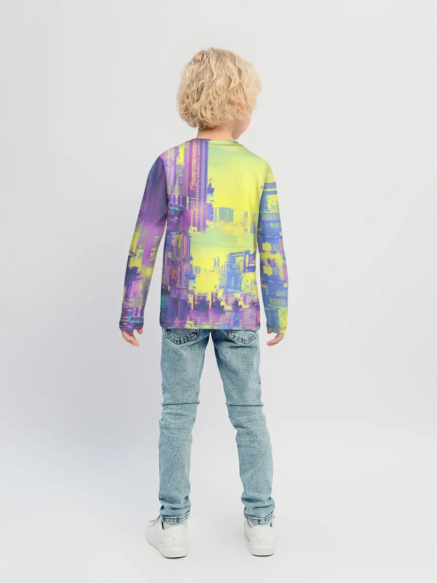 Детский лонгслив / Cyberpunk 2077