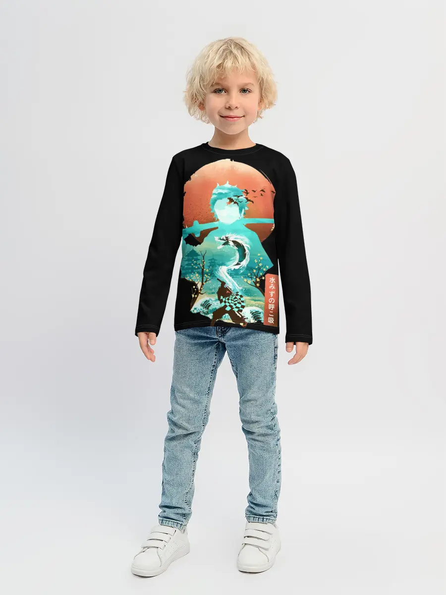 Детский лонгслив / Танджиро