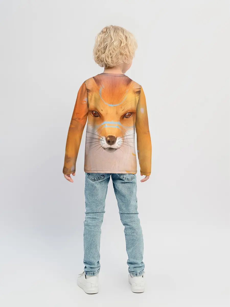 Детский лонгслив / Лиса