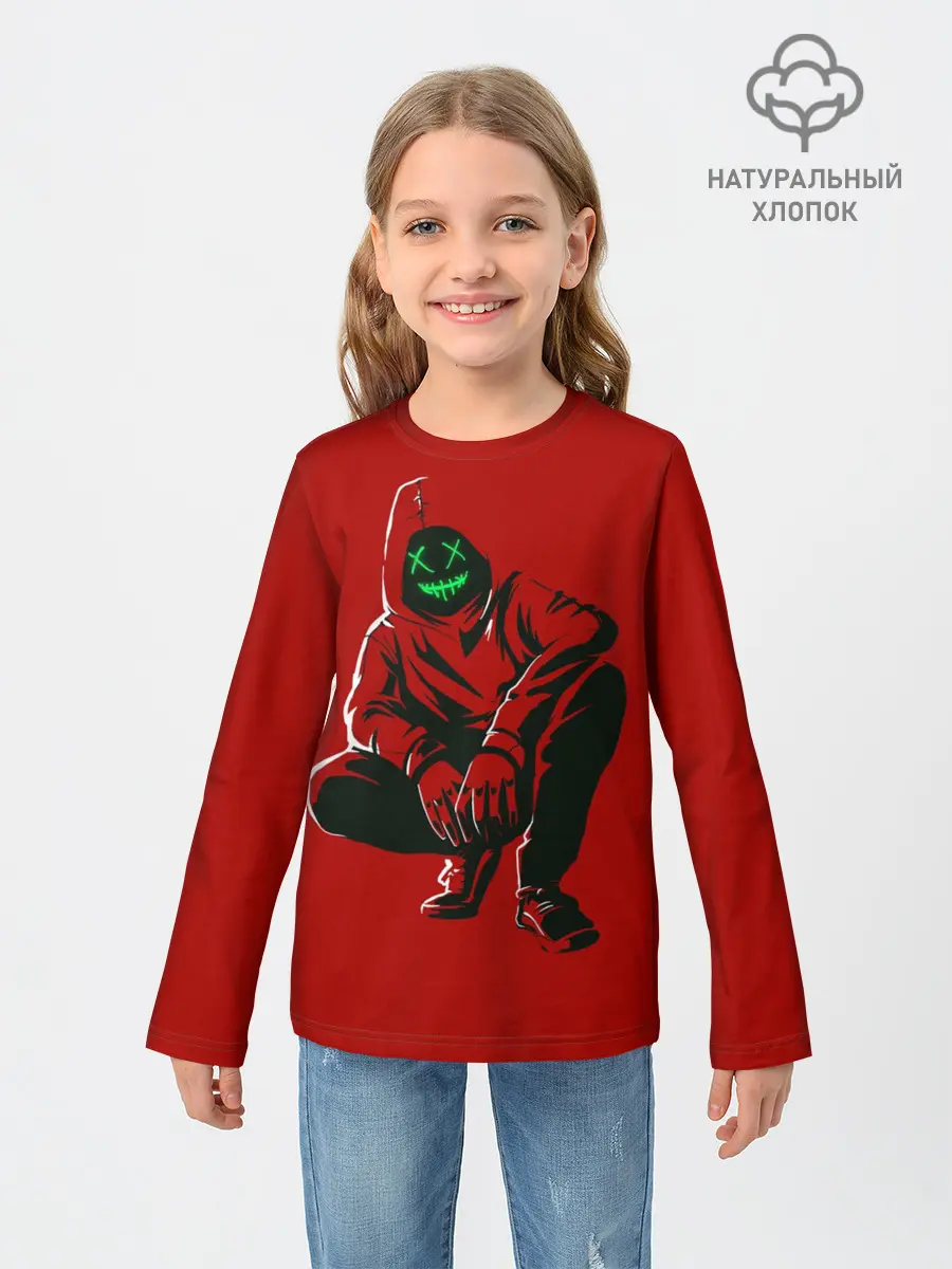 Детский лонгслив / Strong