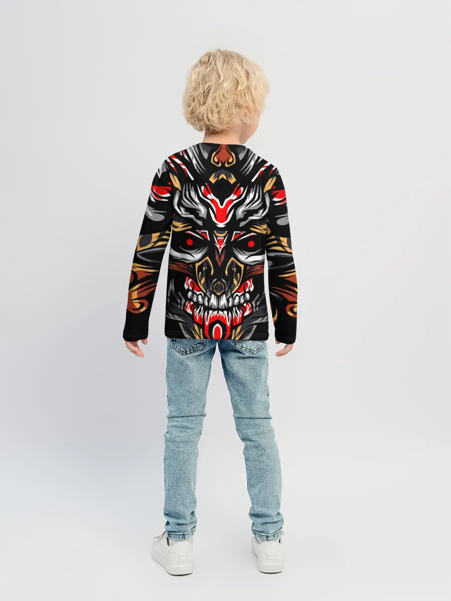 Детский лонгслив / Dark Knight