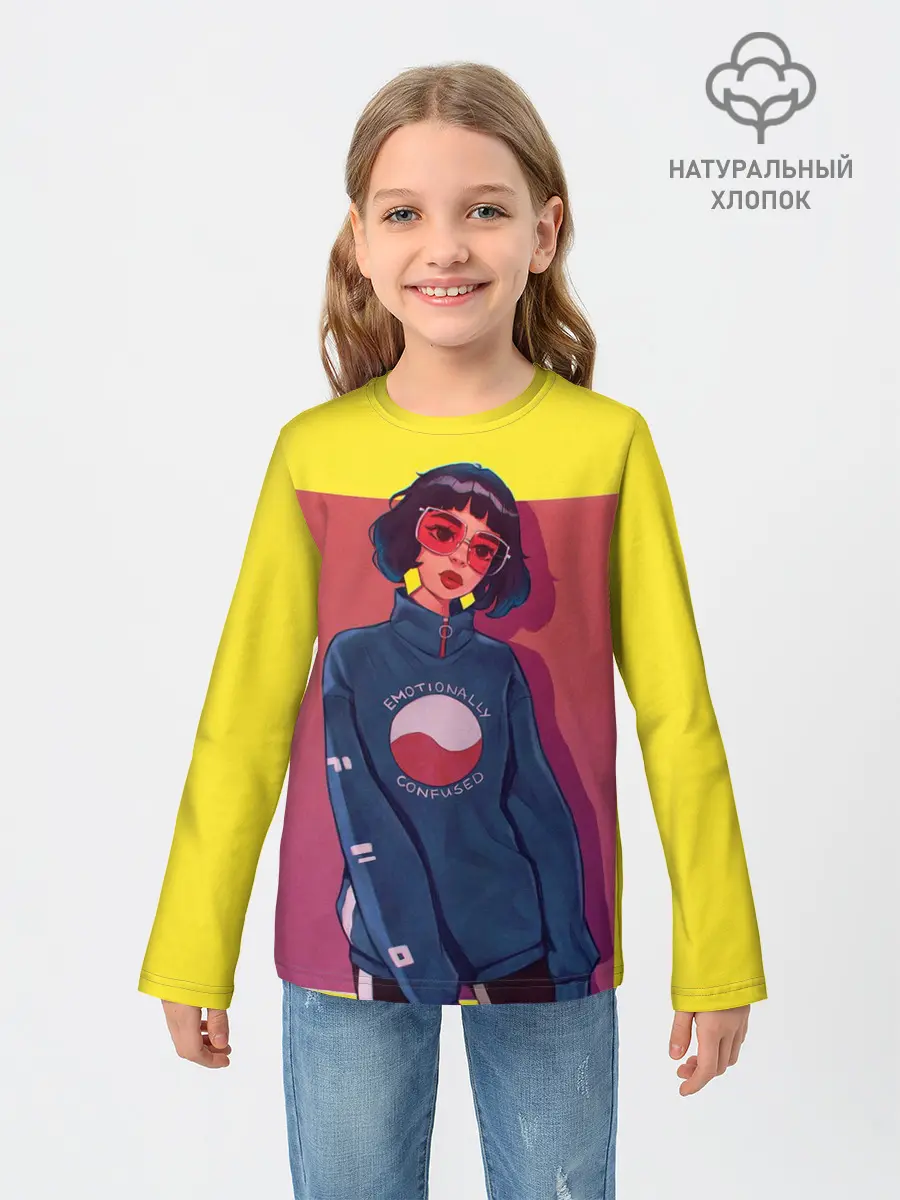 Детский лонгслив / K-pop