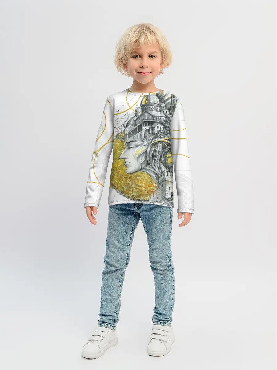 Детский лонгслив / Мечты города