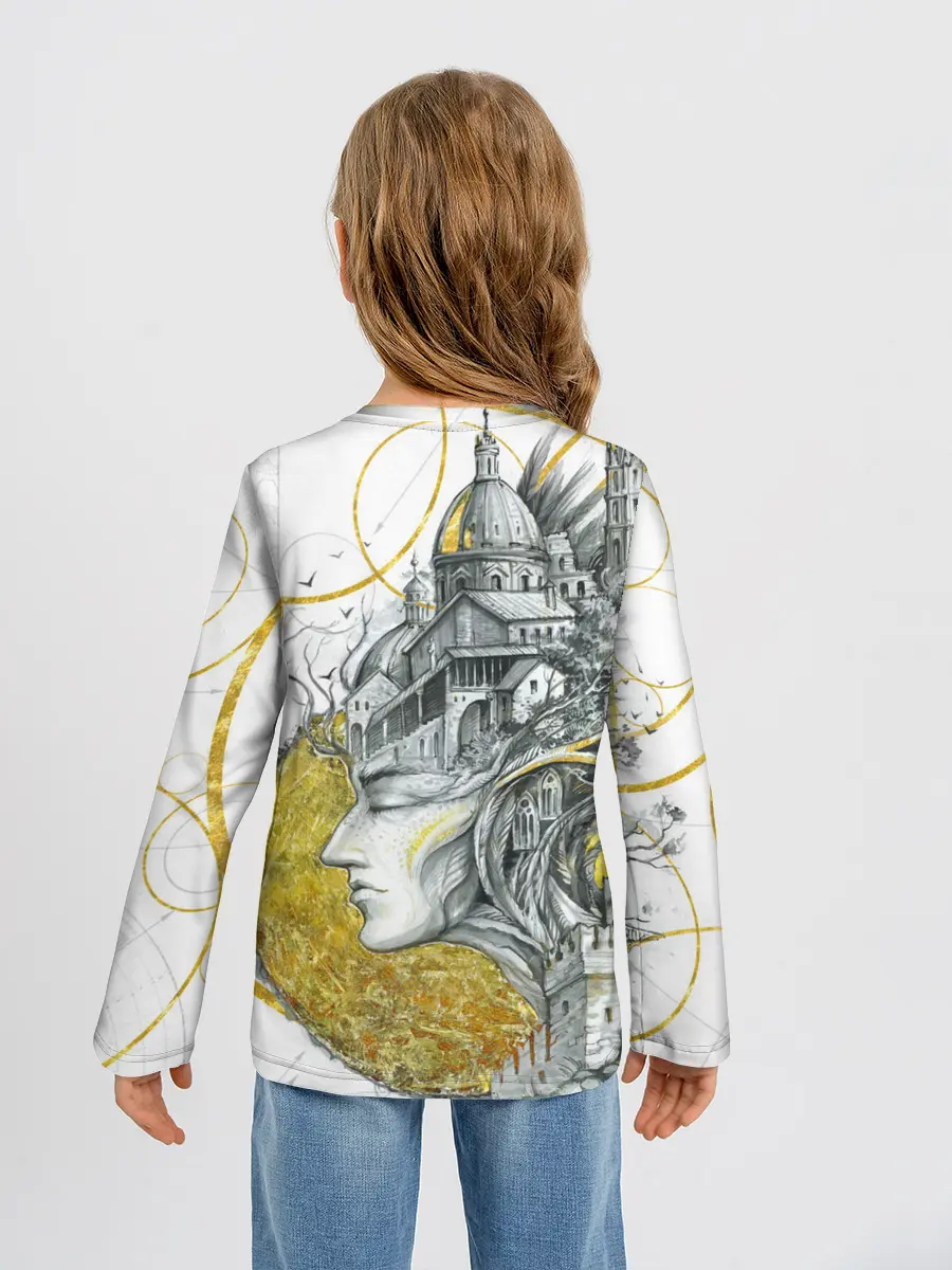 Детский лонгслив / Мечты города