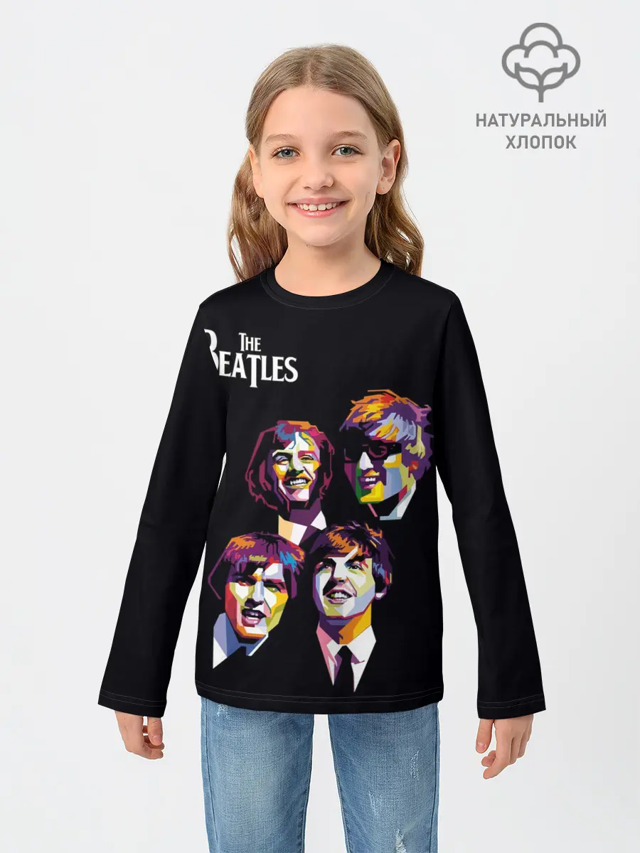 Детский лонгслив / The Beatles