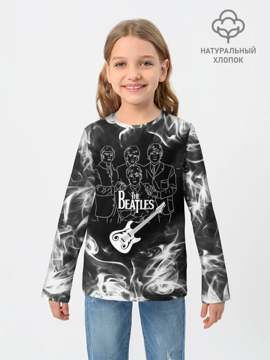Детский лонгслив / The Beatles