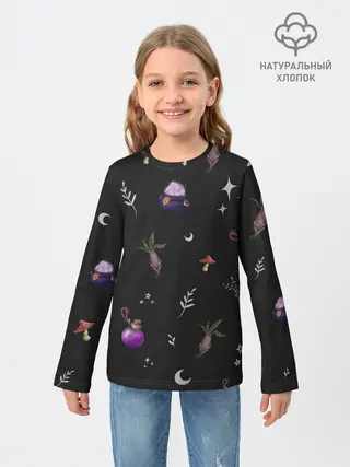 Детский лонгслив / Magic pattern