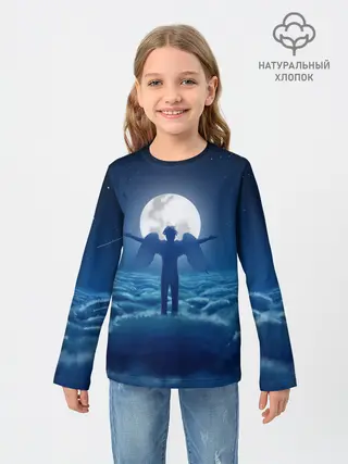 Детский лонгслив / Ангел