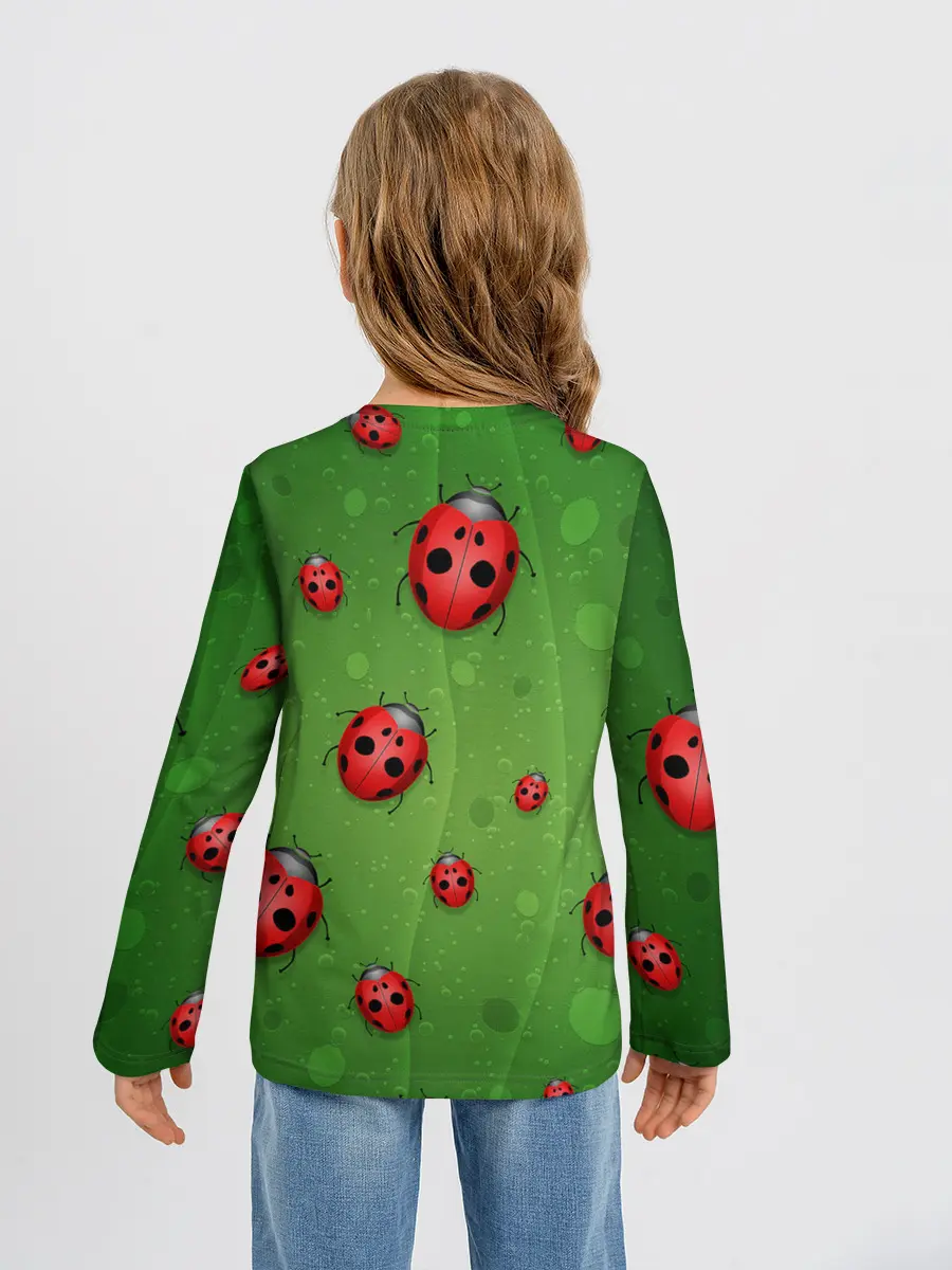 Детский лонгслив / БОЖЬИ КОРОВКИ