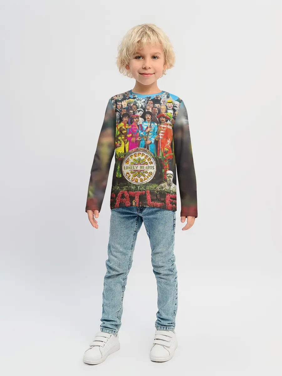 Детский лонгслив / THE BEATLES